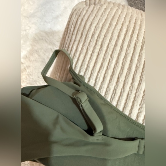 NWT Aerie Green Women's Scoop Swim Bikini - Picture 6 of 7